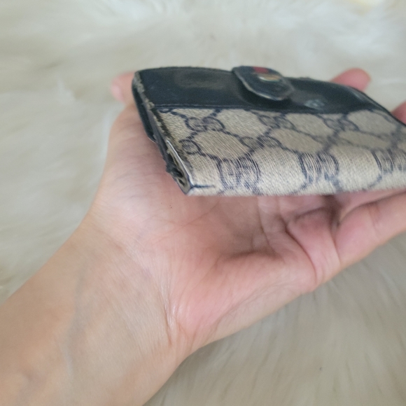 100% Authentic Gucci vintage web sherry line wallet - Picture 9 of 11